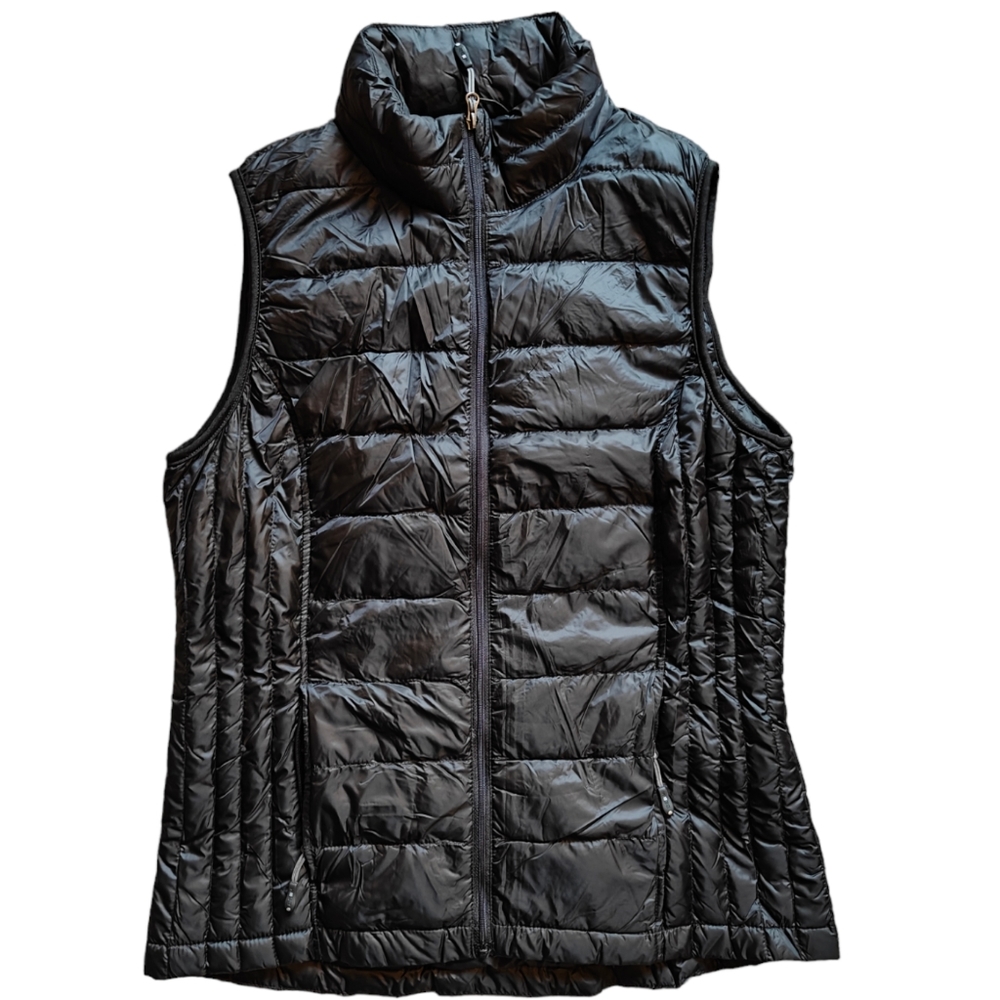 NWOT Down Filled Black Heat Keep Vest